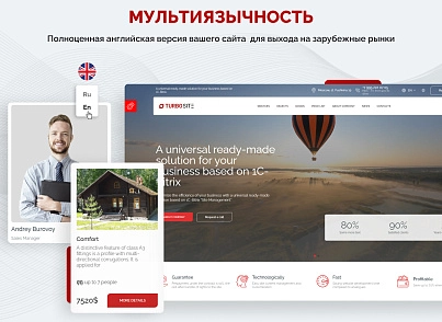 Универсальный корпоративный сайт "Турбосайт" (hellodigital.turbosite) - solution for Bitrix
