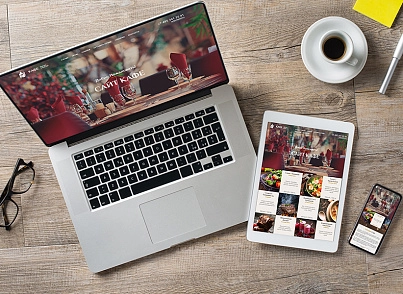Website for a Restaurant or Cafe 2.0 (vsfr.restaurant2) - solution for Bitrix