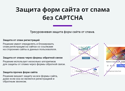 Защита форм сайта от спама без CAPTCHA (arturgolubev.antispam) - solution for Bitrix