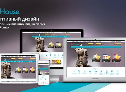 PetHouse: pet products, food, pet store. Bitrix template (redsign.pethouse) - solution for Bitrix