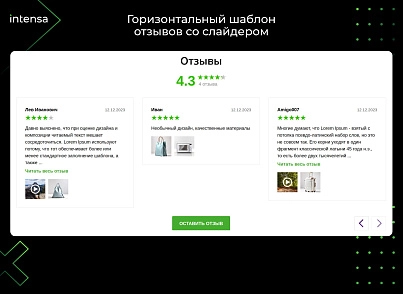 Отзывы (intensa.reviews) - solution for Bitrix