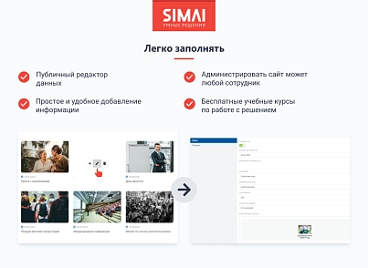 SIMAI-SF4: Сайт кандидата в депутаты – адаптивный с версией для слабовидящих (simai.sf4candidate) - solution for Bitrix