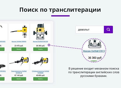 Smart search with query error correction, hints and custom search area (arturgolubev.smartsearch) - solution for Bitrix