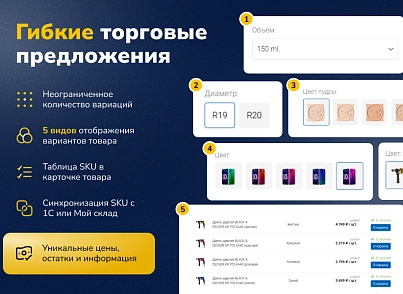 Deluxe - multifunctional online store 2 in 1 (dw.deluxe) - solution for Bitrix