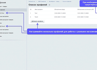 WBS24: Интеграция с МегаМаркет - фид обновления товара и цен, остатки по API 2.0 (wbs24.sbermmprodapi) - solution for Bitrix