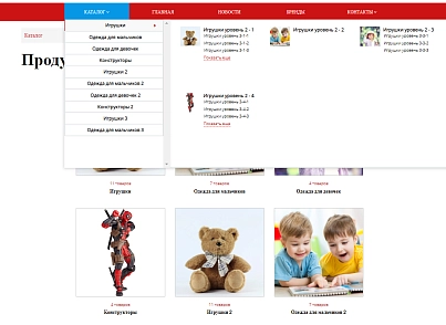 Pvgroup.Kids - Интернет магазин детских товаров №60140 (pvgroup.60140) - solution for Bitrix