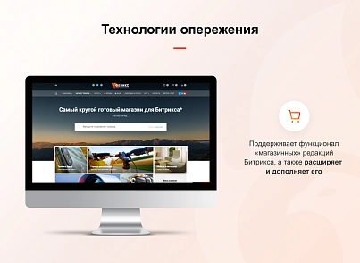 PHOENIX is an unlimited online store builder with the ability to create custom landing pages (concept.phoenix) - solution for Bitrix