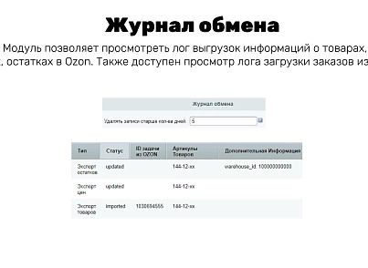 Интеграция с OZON (guryev.ozon) - solution for Bitrix