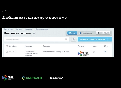 Платёжный модуль СБП СберБанка (itsagency.sbersbp) - solution for Bitrix